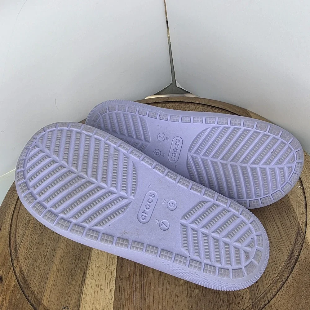 Unisex Sandals Crocs Classic Sandal 2.0 W9 M7 Lavender Purple Slide 2 Strap